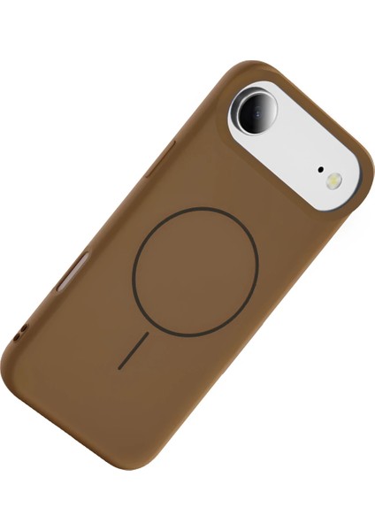 Apple iPhone 17 Air Jully Magsafe Kapak - Kahverengi modelleri