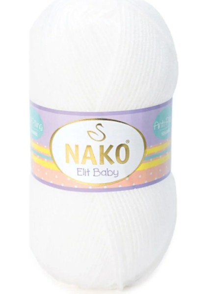 Elit Baby Beyaz 1 Adet Colar : 208