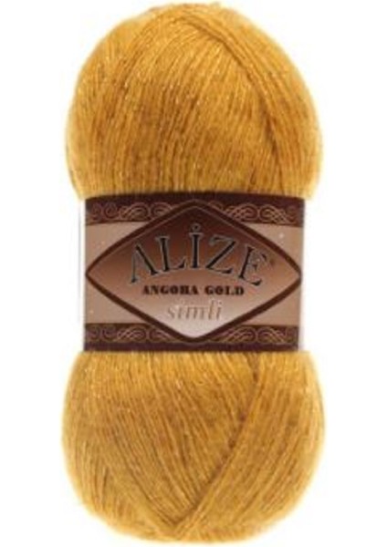 Angora Gold Simli Hardal 5 Adet Color : 02