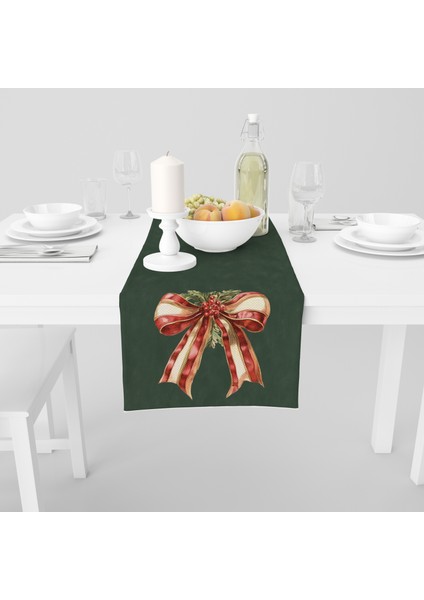 Dijital Baskılı Runner - Yılbaşı / Christmas Desenli - 140X40 cm fiyatları