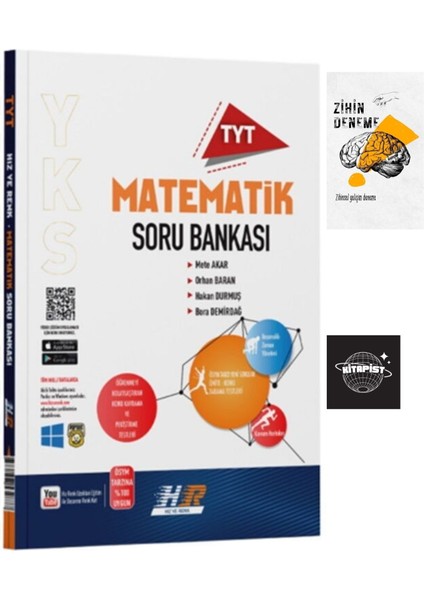 Hız ve Renk Tyt Matematik Soru BANKASI+ZİHİNDENEME-KD352