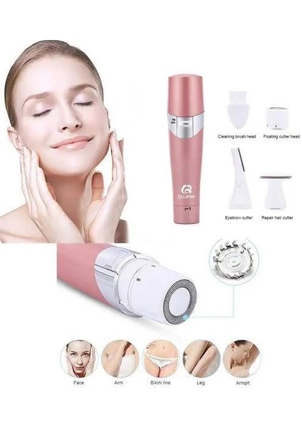 Refresing Skin Kıl Tüy Temizleyici Epilasyon Aleti Cilt Yenileme Cihazı 3 In 1