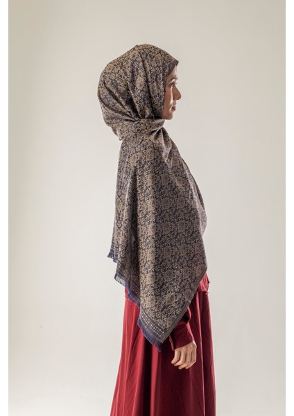 Moonshadow Desenli Dokuma Pamuk Şal fırsatları