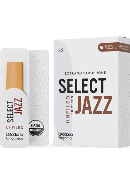 Organıc Select Jazz Soprano Saksafon Kamışı