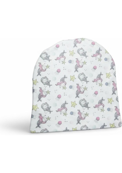 Kız Bebek ve Çocuk Denizkızı Desenli Penye Bere fiyatları