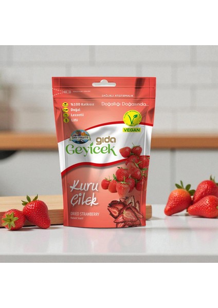 Kurutulmuş Çilek 30 gr
