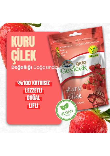 Kurutulmuş Çilek 30 gr fiyatları