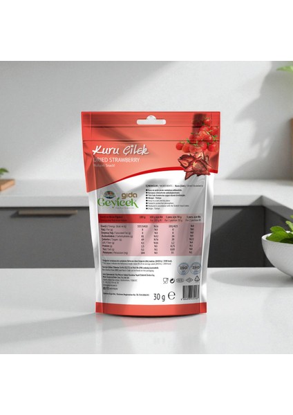 Kurutulmuş Çilek 30 gr modelleri