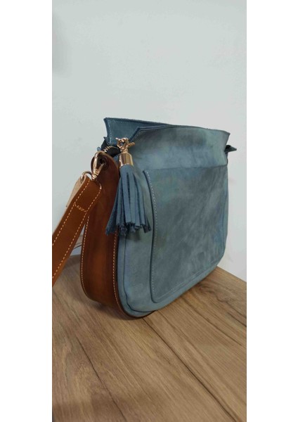 %100 Hakiki Deri Kol Çantası