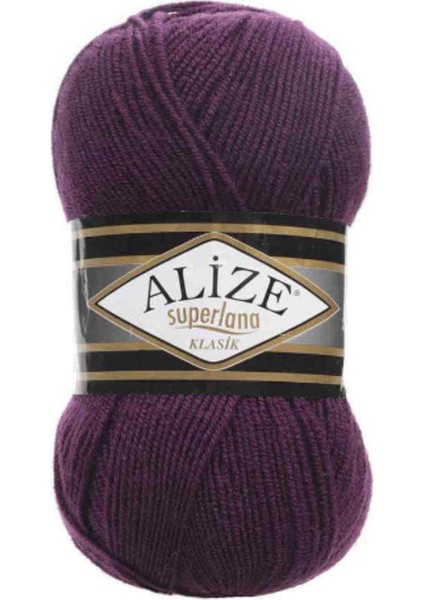 Süperlena Klasik 1 Adet Mürdüm Colar : 111