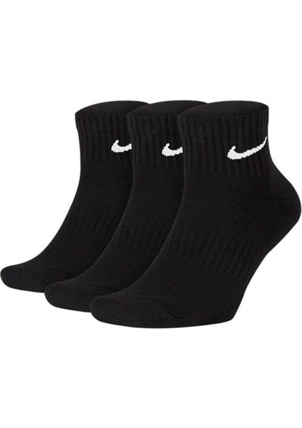 Everyday Cush Unisex Siyah 3'lü Çorap fiyatları