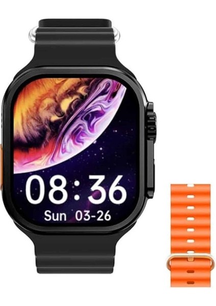 2025 Model Akıllı Saat Çift Kordon Ios ve Android Arama Cevaplama Sesli Asistan - M719K569-R7671 fırsatları