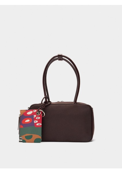 Charm'lı Teknik Kumaş Bowling Çanta