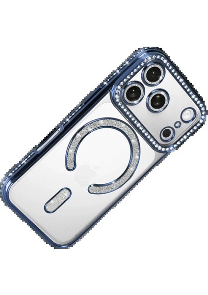 CPT16 Apple iPhone 17 Pro Joke Simli Magneticsafe Kılıf - Mavi fırsatları