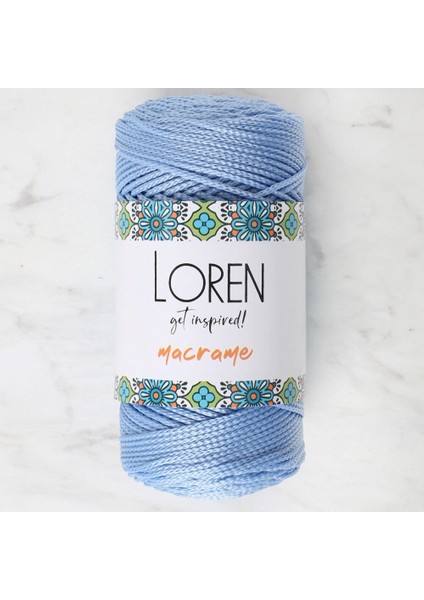 Loren Macrame Mavi El Örgü Ipi - Rm 0220 - 34350