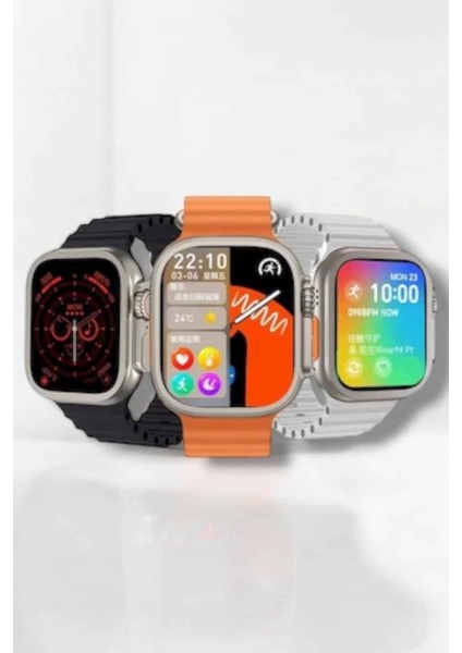 Bluetooth Bağlantılı Nabız Kan Basıncı Oksijen Ölçer Akıllı Saat - M055K708-R73055 modelleri