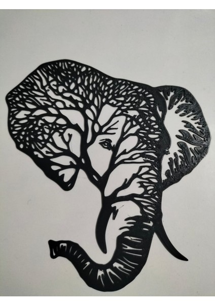 🐘 Siyah Fil Duvar Dekor Süsü fiyatları