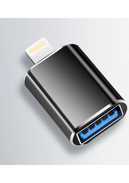 Ally iPhone iPad Lightning Otg Adaptör Flash Klavye APARAT-(5775) - M430K519-R63430