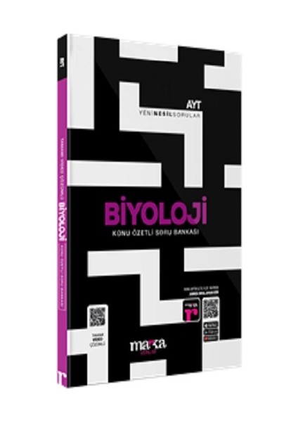 2025 Ayt Biyoloji Konu Özetli Yeni Nesil Soru Bankası Tamamı Video Çözümlü (Ciltli)