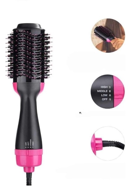 Saç Şekillendirici ve Saç Düzleştirici Fön Tarağı Tarak Fırça 1200W Saç K - M776K556-R03 indirimleri