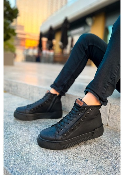 CH167 - Gst Blazer Erkek Bot Sıyah/sıyah modelleri