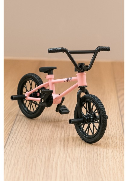 Tech Deck Bmx Bisikleti Cult Pembe Gerçek Metal Çerçeve Parmak Bisiklet Oyuncak Model 12 modelleri