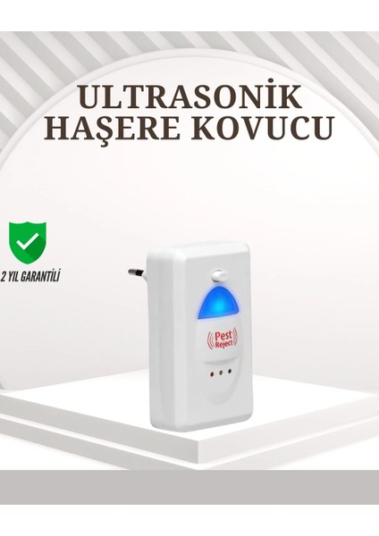 Ultrasonik Teknolojili Elektronik Haşere Kovucu