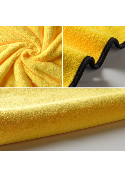 Mikro Fiber Arac Kurulama ve Yıkama Bezı Sarı (50*70O modelleri