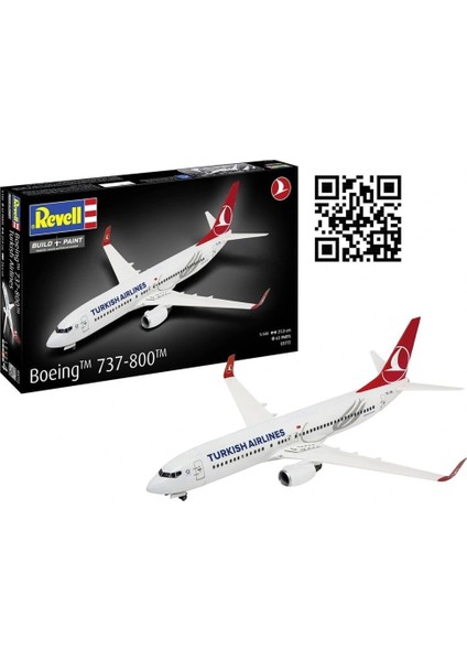 Eğitici Oyuncak 3772 Revell - Turkish Airlines Boeing 737-800 Maket Kiti