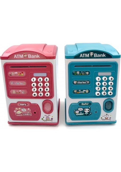 Sevimli Tasarımlı Şifreli Atm Kumbara