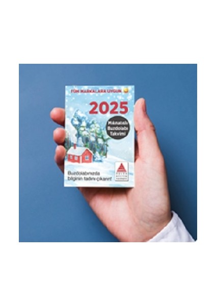 2025 Mıknatıslı Buzdolabı Takvimi