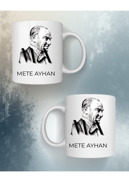 Öğretmenler Gününe Özel Isme Özel Ajanda Planlayıcı ve Kupa Bardak Seti