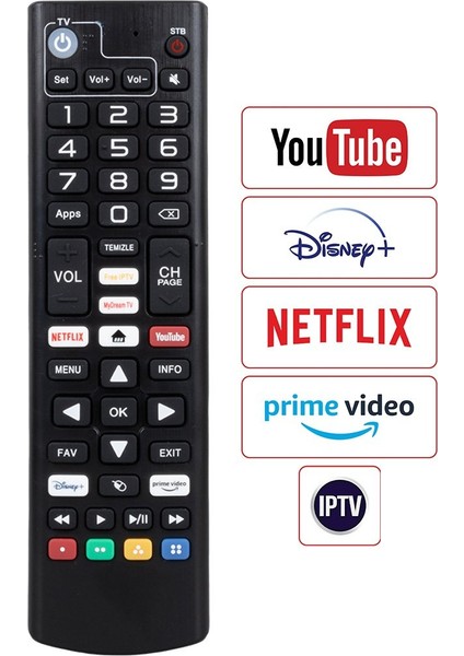 Android Tv Uyumlu Uydu Kumandası