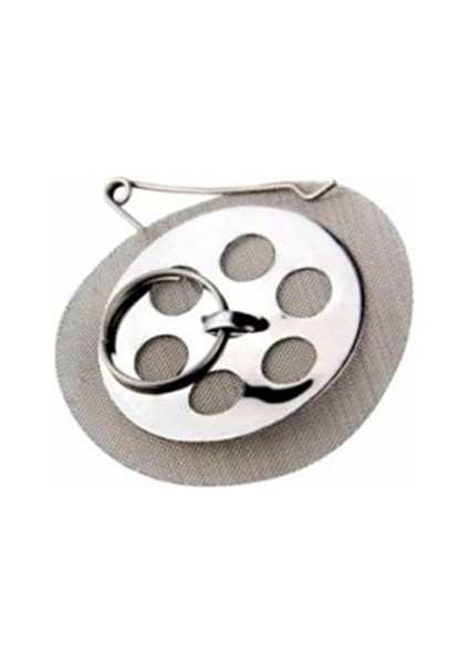 3 Adet Gondol Çelik Çay Süzgeci