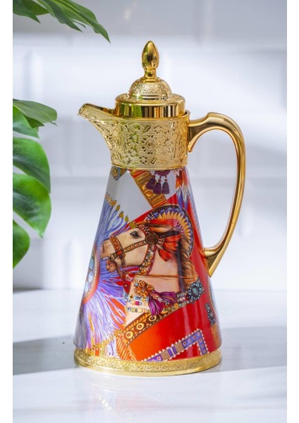 Ctc - Çift Katman Vakum Izolasyonlu Porselen Termos(1lt)