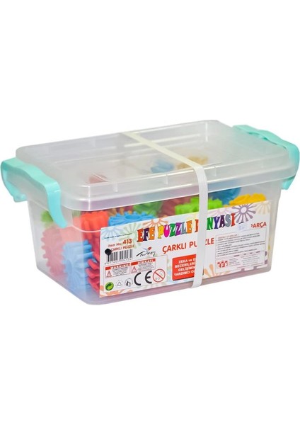 Bfs Nessiworld 413 K. Kutulu Çarklı Puzle 35 Pcs