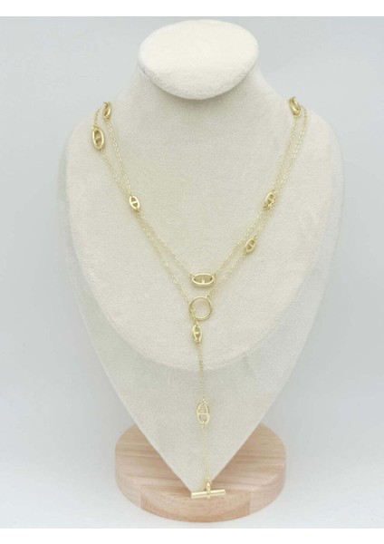 Çok Fonksiyonlu Altın Renk Çelik Kolye fiyatları