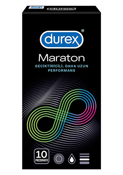 4 Adet Durex Prezervatif 10'lu Maraton