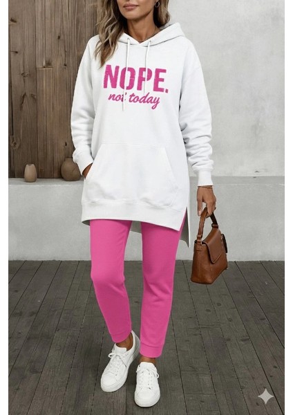 Kadın Uzun Kollu Kapşonlu Bağcıklı Viskon Iki Iplik Sweat modelleri