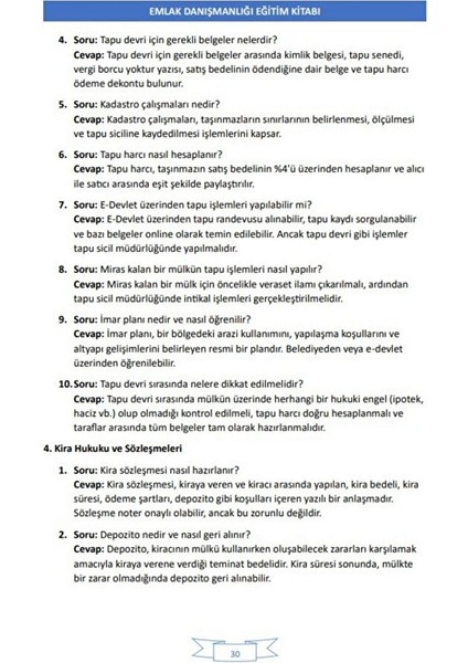 Emlak Danışmanlığı Sınav Hazırlık Kitabı fırsatları