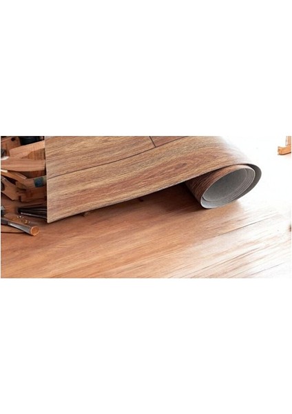 Parke Desen Keçeli Muşamba Kahverengi Popfleks Mineflo Zemin Muşambası Bütün Ölçüler modelleri