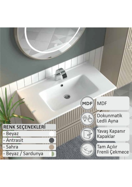 Blue Banyo Dolabı 85 cm (Boy Dolabı Dahil Değildir.) fiyatları