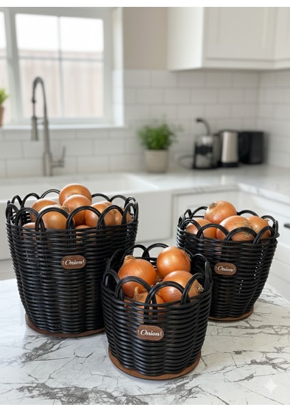 Raddancore Üçlü Soğanlık Seti/soğan Sepeti fiyatları