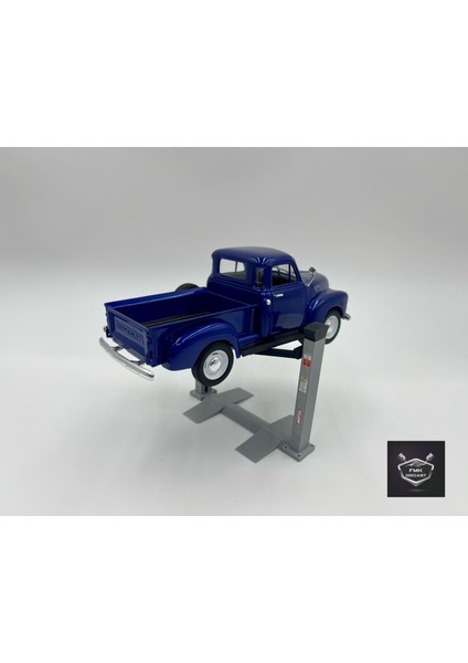 1:24 Ölçek Iki Kollu Araç Lift | Aşağı Yukarı Hareketli Çalışır Lift | Garaj Diorama ve Aksesuarı