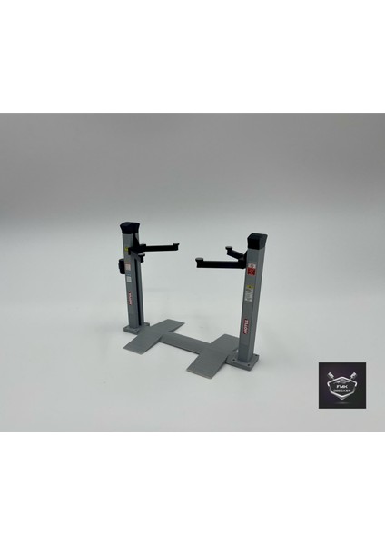 1:24 Ölçek Iki Kollu Araç Lift | Aşağı Yukarı Hareketli Çalışır Lift | Garaj Diorama ve Aksesuarı indirimleri