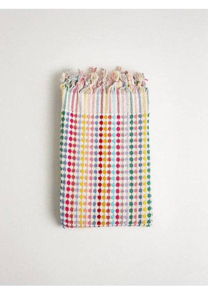 Polka Dot Multi Color Vücut Havlusu fiyatları