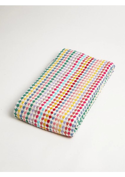 Polka Dot Multi Color Vücut Havlusu modelleri