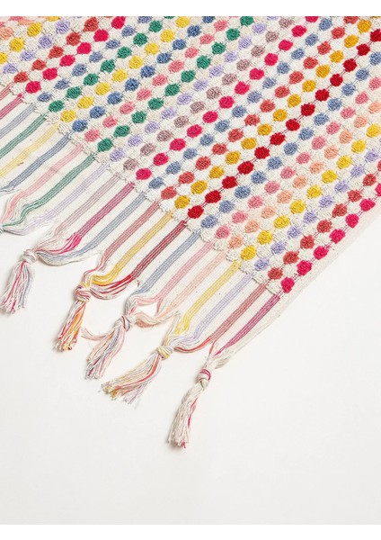 Polka Dot Multi Color Vücut Havlusu fırsatları