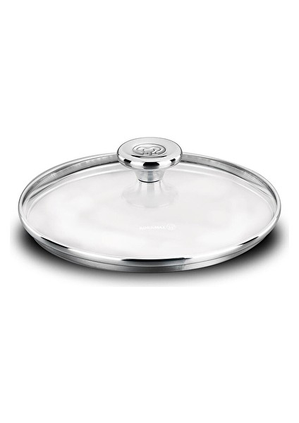 4 Adet Korkmaz Aroma Cam Kapak 14 cm