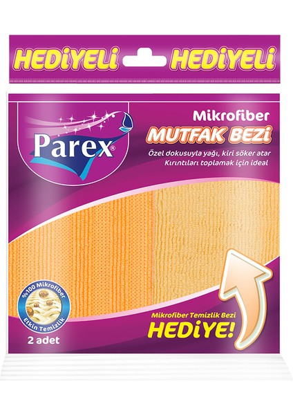 3 Adet Parex Mikrofiber Mutfak Bezi fiyatları